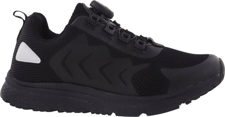 Piedro Sport Alonso Sneakers Zwart Wit Vetersluiting draaisluiting Wijdtemaat Schoen