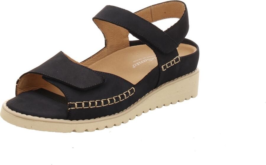 PieSanto 240412 Marine dames sandalen blauw
