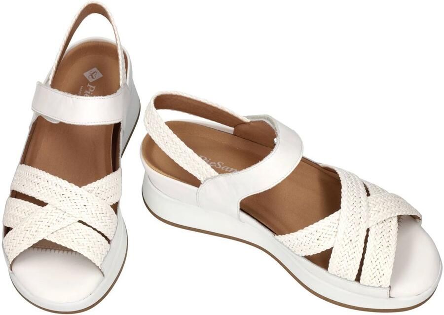 PieSanto -Dames wit sandalen