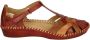 Pikolinos 655 0732C5 Volwassenen Platte sandalen Kleur Rood - Thumbnail 1