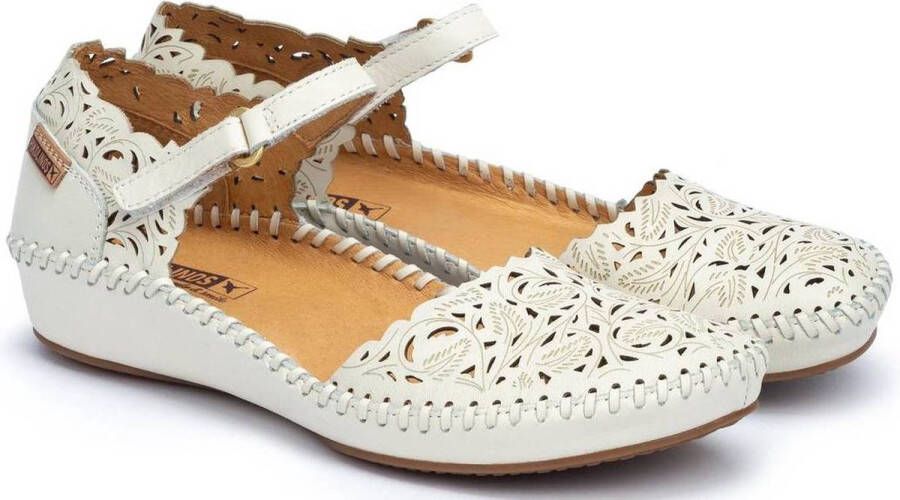 Pikolinos P.VALLARTA Dames Sandaal ballerina Gebroken Wit