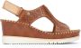 Pikolinos Aguadulce dames sandaal bruin - Thumbnail 1