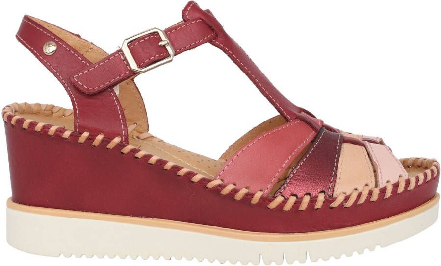 Pikolinos Aguadulce dames sandaal rood