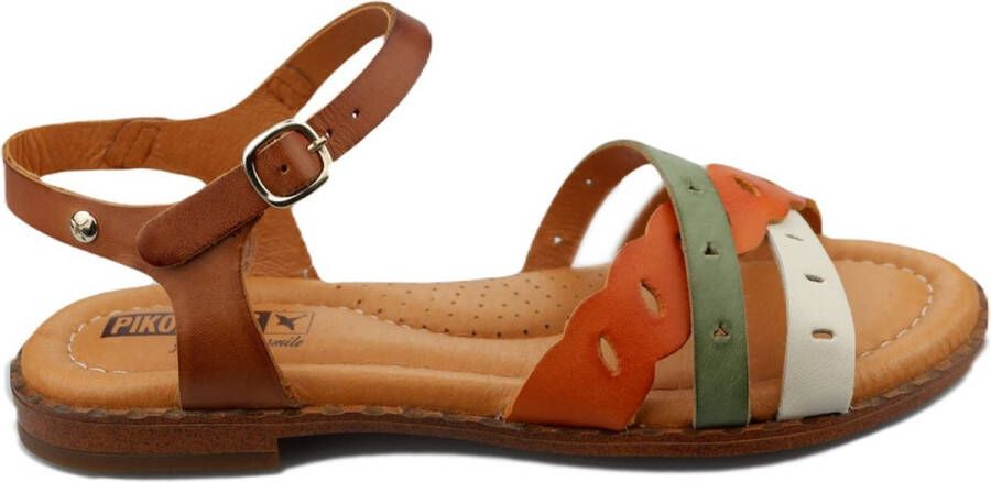 Pikolinos W0X-0556C2 Volwassenen Platte sandalen Groen