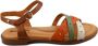 Pikolinos W0X-0556C2 Volwassenen Platte sandalen Groen - Thumbnail 12