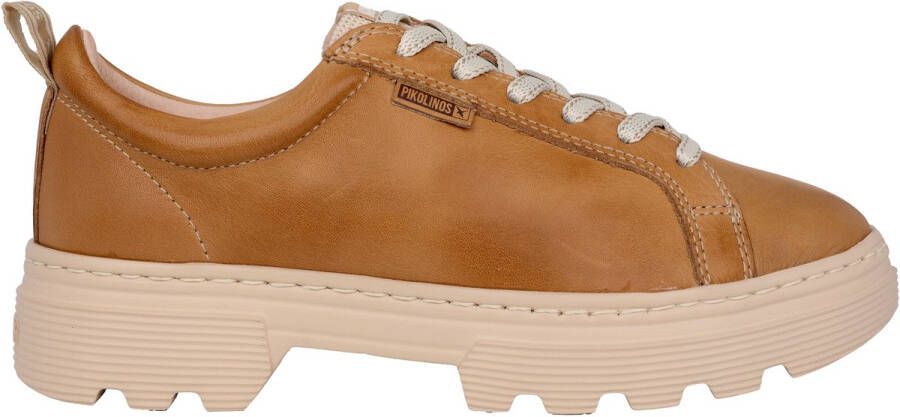 Pikolinos Asturias dames sneaker bruin