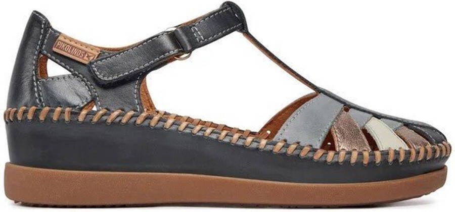 Pikolinos W8K-0705 ~~~~~~~~~~~~~~~~~~~~ Platte sandalenDames Sandalen Blauw