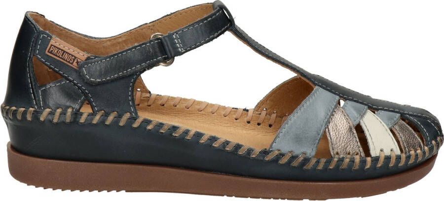 Pikolinos W8K-0705 ~~~~~~~~~~~~~~~~~~~~ Platte sandalenDames Sandalen Blauw
