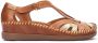 Pikolinos Bruin Leren Dames Sandaal Brown Dames - Thumbnail 1