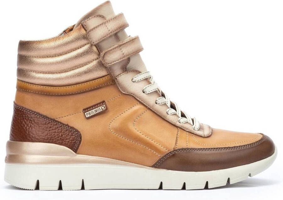 Pikolinos Cantabria High-Top Sneakers Brown Dames