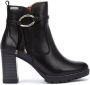 Pikolinos Gestudeerde Enkellaars met 9cm Hak Black Dames - Thumbnail 1