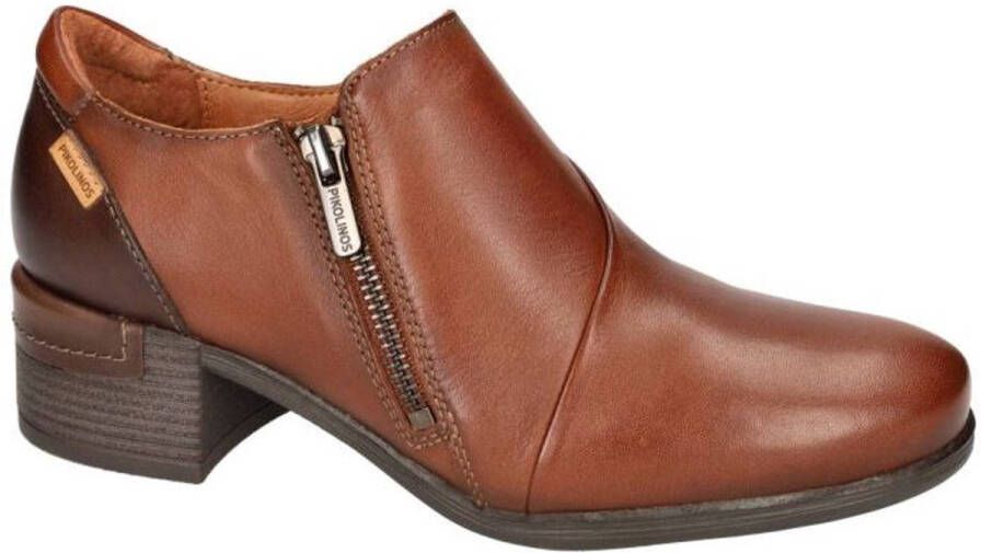 Pikolinos -Dames cogna caramel pumps & hakschoenen