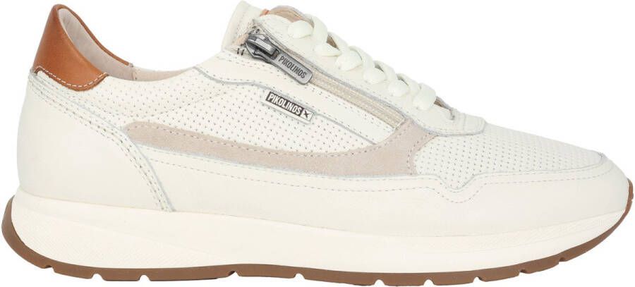 Pikolinos Off White Herensneaker Lichtgewicht & Comfortabel Beige Heren
