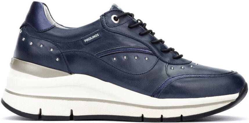 Pikolinos Girona dames sneaker blauw