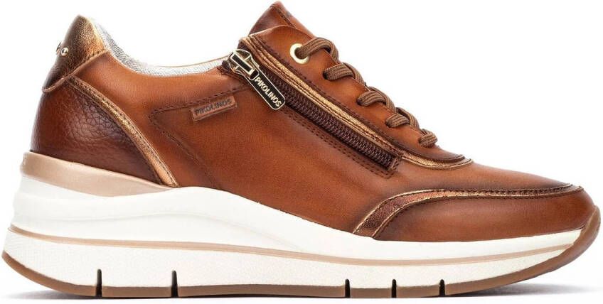 Pikolinos Girona dames sneaker bruin