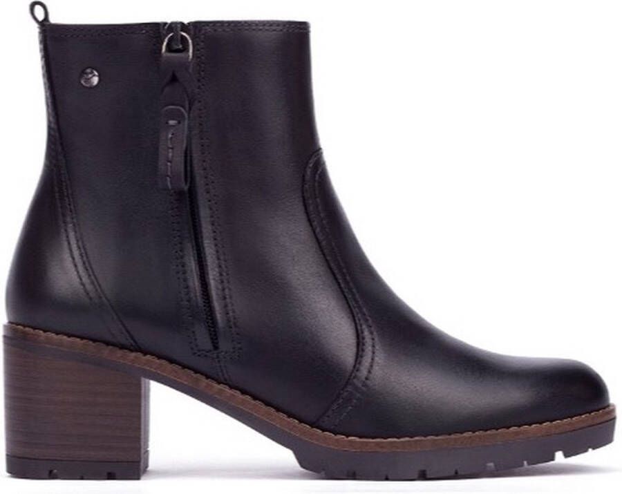 Pikolinos LLANES W7H VeterlaarzenHoge sneakersDames veterschoenenHalf-hoge schoenen Zwart