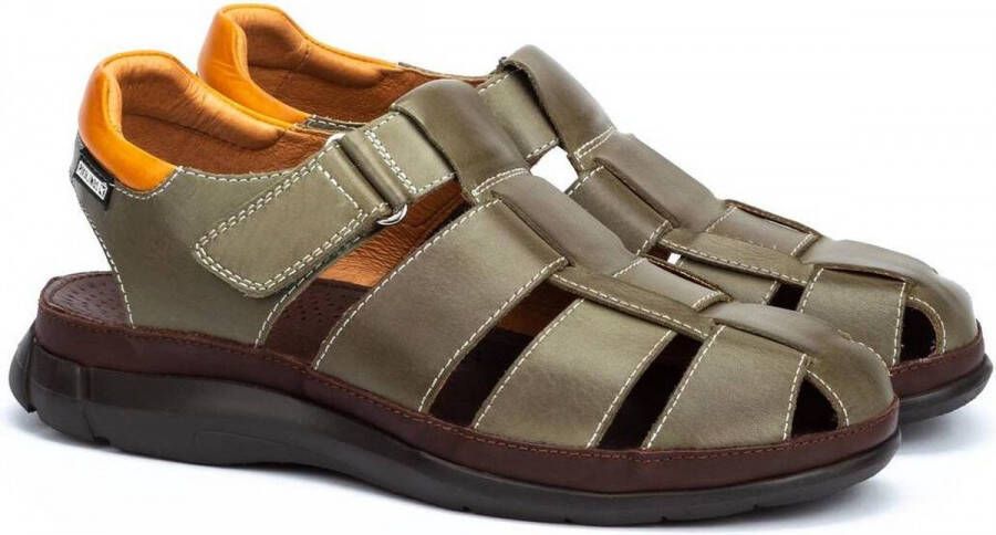 Pikolinos Oropesa MR3 heren sandaal groen - Schoenen.nl