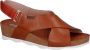 Pikolinos Romantische Mahon Sleehak Sandalen Brown Dames - Thumbnail 1