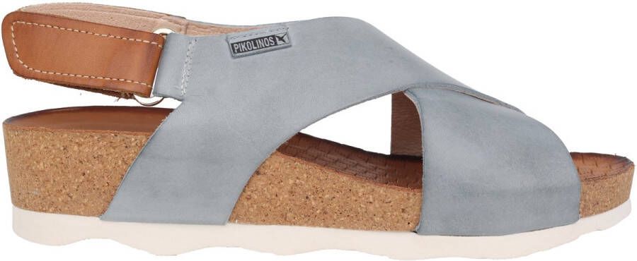 Pikolinos Mahon dames sandaal blauw