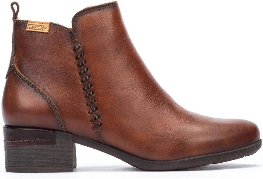 Pikolinos Dames Casual Camel Leren Laarzen Brown Dames