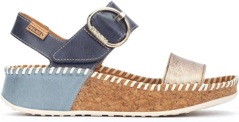 Pikolinos Marina dames sandaal blauw