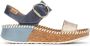 Pikolinos Marina dames sandaal blauw - Thumbnail 1