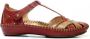 Pikolinos 655 0732C5 Volwassenen Platte sandalen Kleur Rood - Thumbnail 3