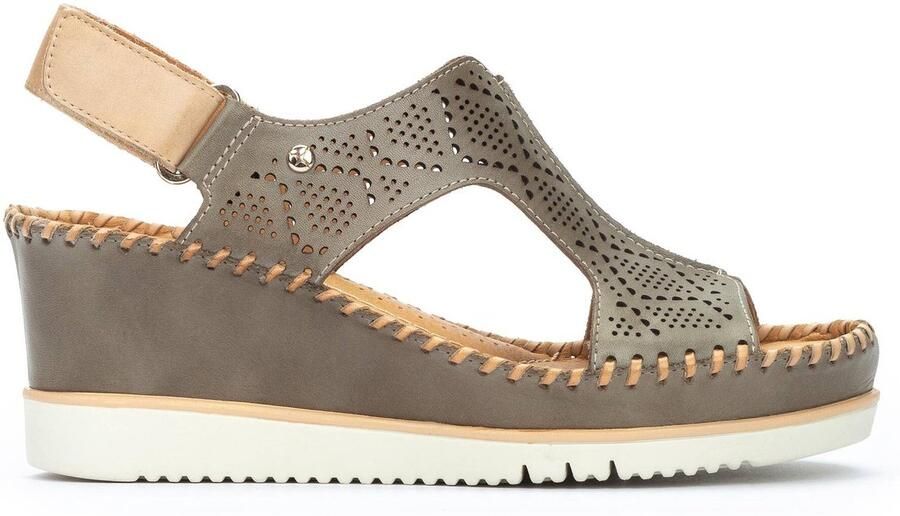 Pikolinos Groene damessandaal Aguadulce Green Dames