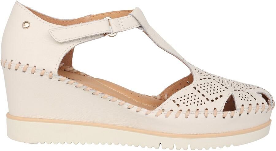 Pikolinos Comfortabele sleehaksandaal Off white