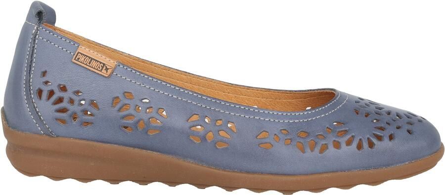 Pikolinos Blauwe Dames Ballerina's Blue