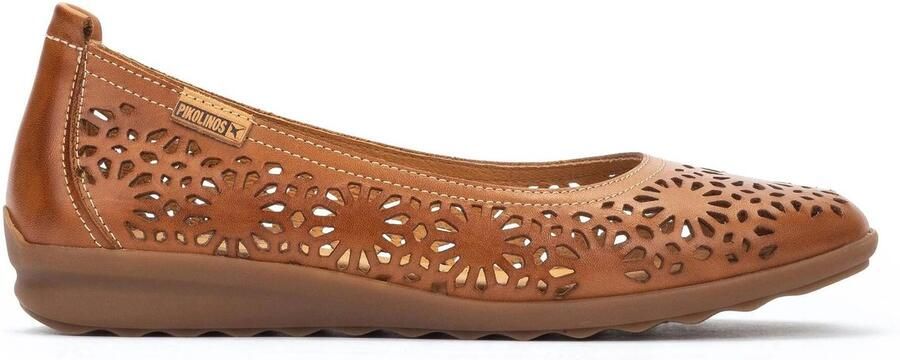 Pikolinos Comfortabele dames ballerina's bruin