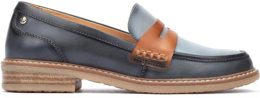 Pikolinos Dames loafer collectie van hoogwaardig leer Blue