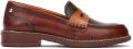 Pikolinos Bruine Leren Damesloafer Aldaya - Bruin