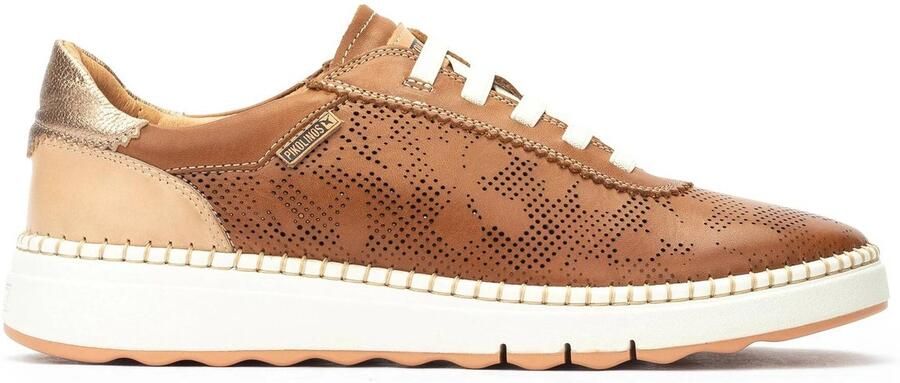 Pikolinos Bruine Dames Sneaker Comfortabel en Flexibel