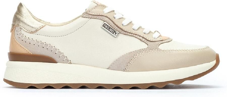Pikolinos Arrecife Beige Leren Veterschoenen