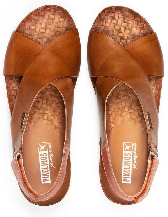 Pikolinos Romantische Mahon Sleehak Sandalen Brown Dames - Foto 4