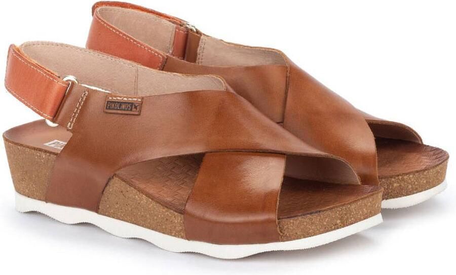 Pikolinos Romantische Mahon Sleehak Sandalen Brown Dames - Foto 5