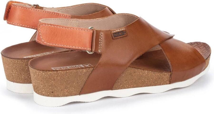 Pikolinos Romantische Mahon Sleehak Sandalen Brown Dames - Foto 6