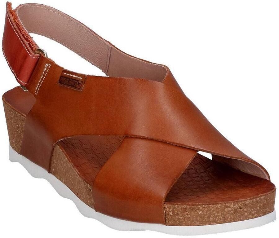 Pikolinos Romantische Mahon Sleehak Sandalen Brown Dames - Foto 2