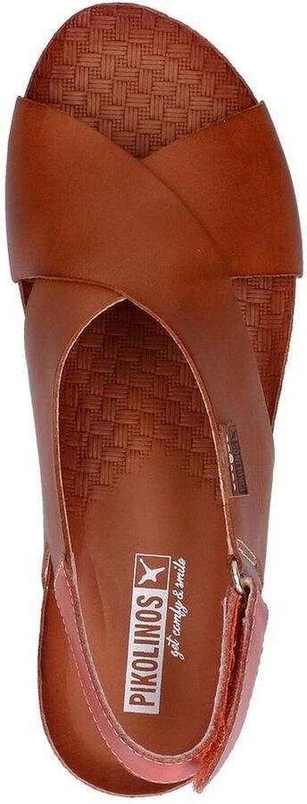 Pikolinos Romantische Mahon Sleehak Sandalen Brown Dames - Foto 10