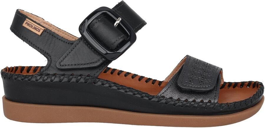 Pikolinos Cadaques dames sandaal Zwart