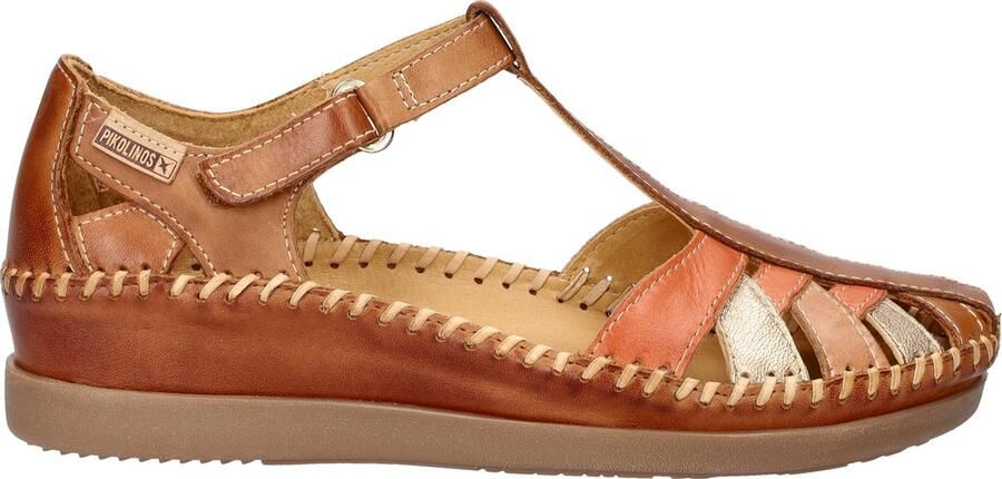 Pikolinos CADAQUES W8K-0705 Platte sandalenDames Sandalen Bruin