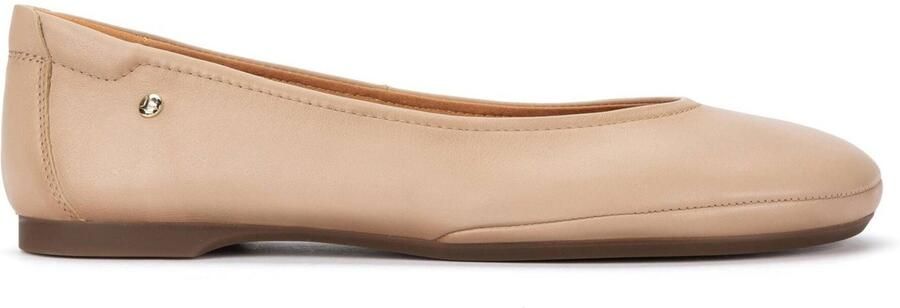 Pikolinos Carmona beige leren ballerina pumps
