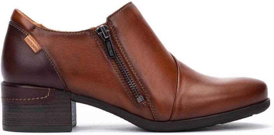 Pikolinos -Dames cogna caramel pumps & hakschoenen