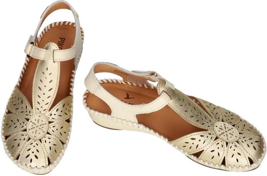 Pikolinos Sandalen met sleehak