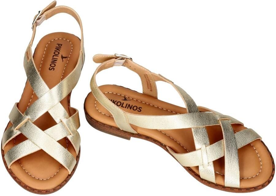 Pikolinos -Dames goud sandalen