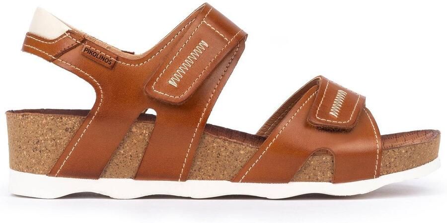 Pikolinos Sandalen met sleehak