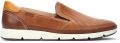 Pikolinos Comfortabele leren heren loafers bruin - Bruin