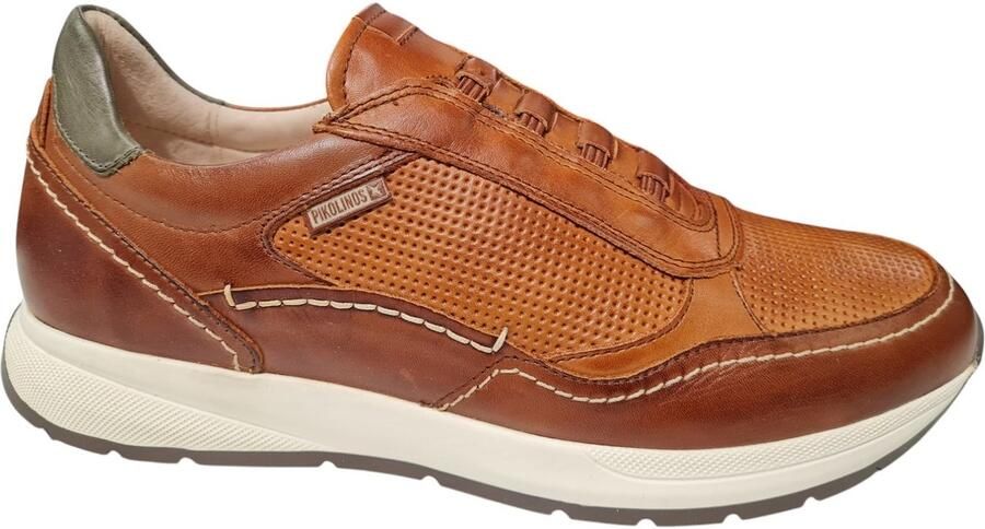 Pikolinos M2B-6263 ~~~~~~~~~~~~~~~~~~~~ Lage sneakersVrije tijdsschoenenHeren sneakers Cognac - Foto 3