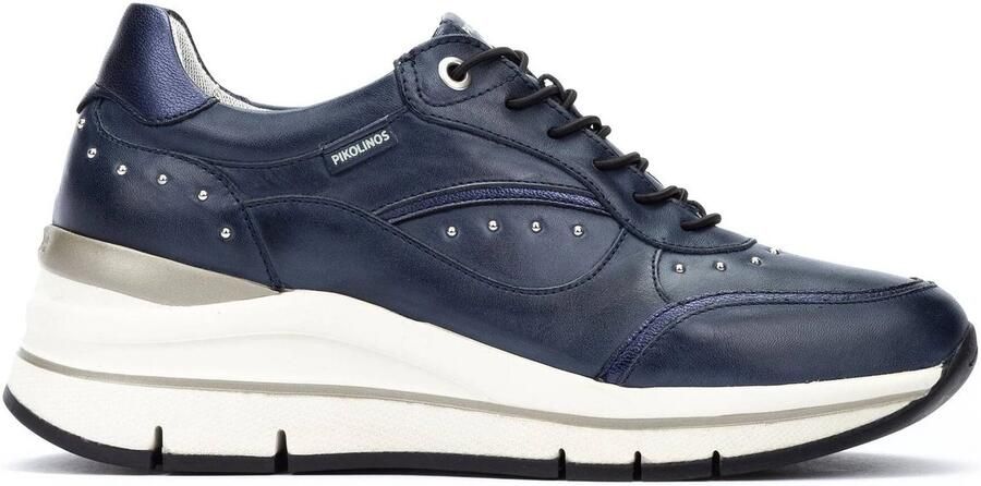 Pikolinos Blauwe Damessneaker Girona Stijl